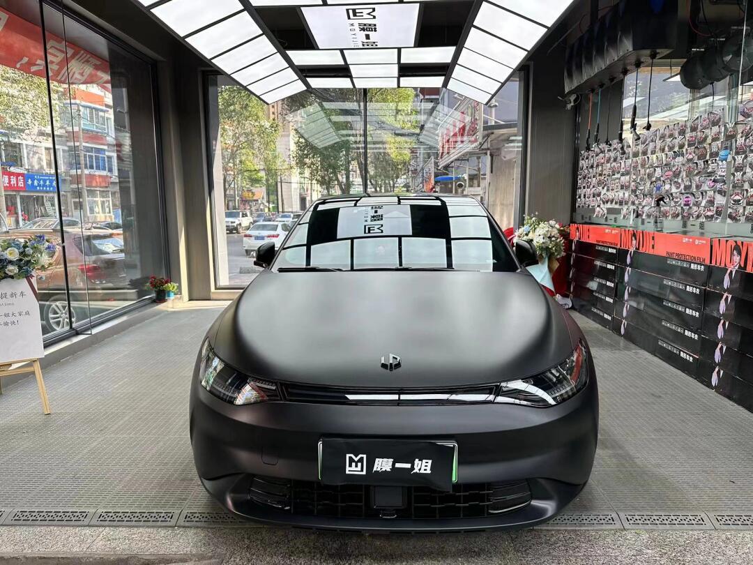 膜一姐零跑c01磨砂黑改色_零跑c01社区_易车社区