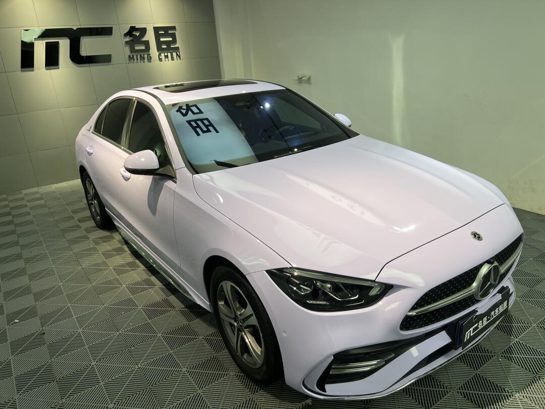 奔驰c改色推荐·绝绝紫