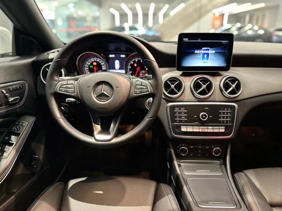 95上 进口奔驰cla200 时尚高配 19年 原版精品 真皮双电动运动座椅
