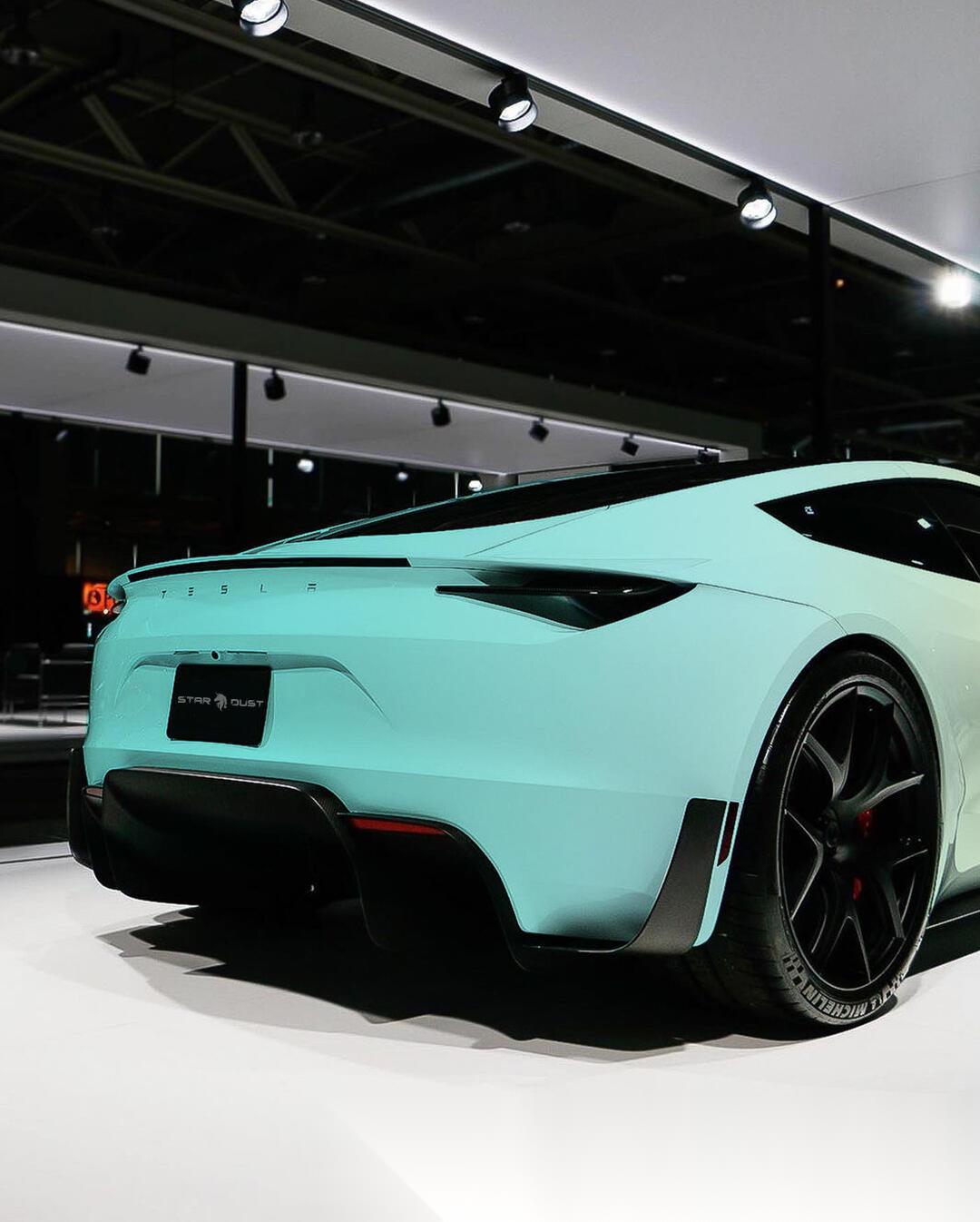 特斯拉爆改【海盐柠檬】渐变 黄绿渐变谁不爱!