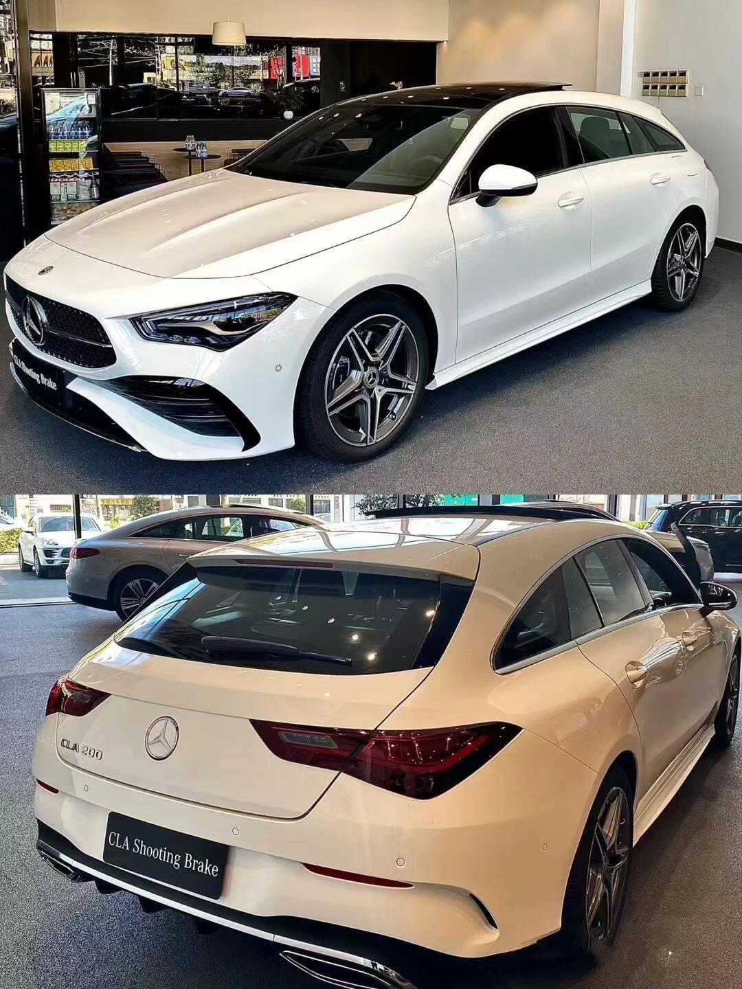 最美猎装车 cla五门猎跑车 现车到店01♂15