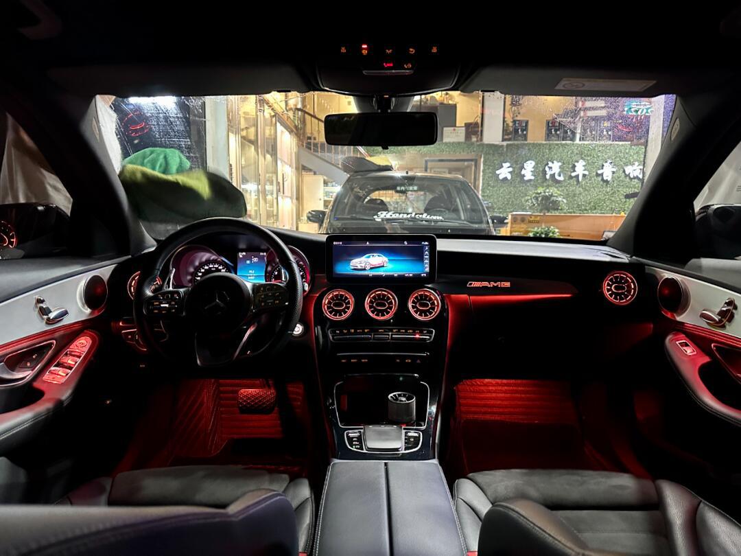 原车屏幕控制奔驰c氛围灯-云浮云星汽车音响