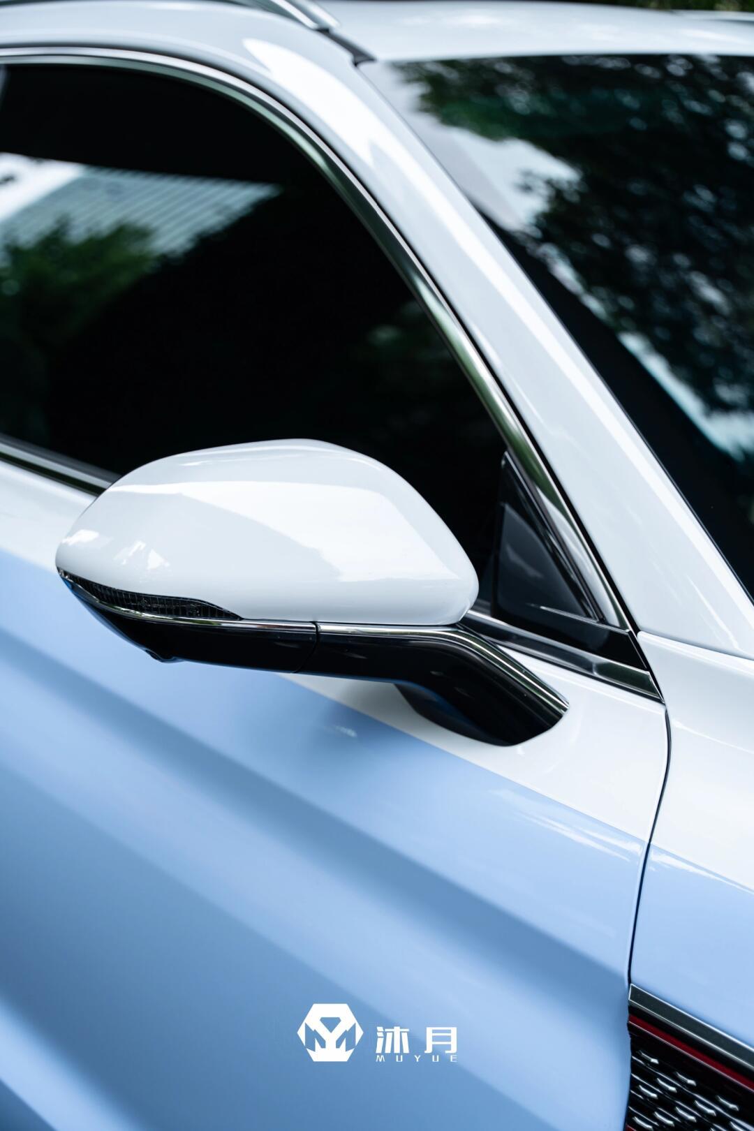 红旗hs5双拼|亮白 迷雾蓝_红旗hs5社区_易车社区