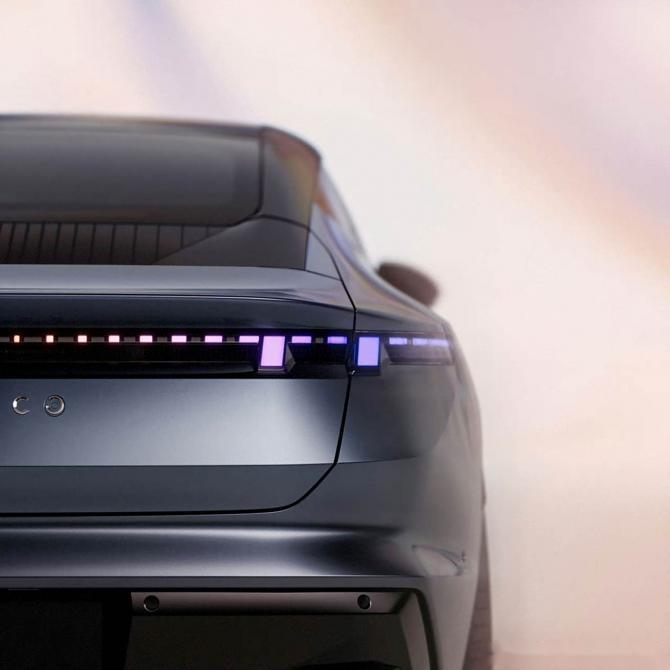 领克发布领克zero的预告图 从尾部看起来,更加精致范儿了 新车是定位