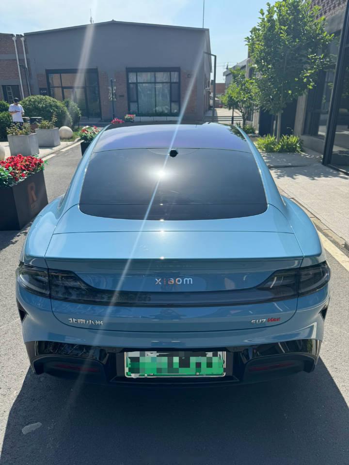 提车了,听一位铁粉的建议搞了个瓷器蓝