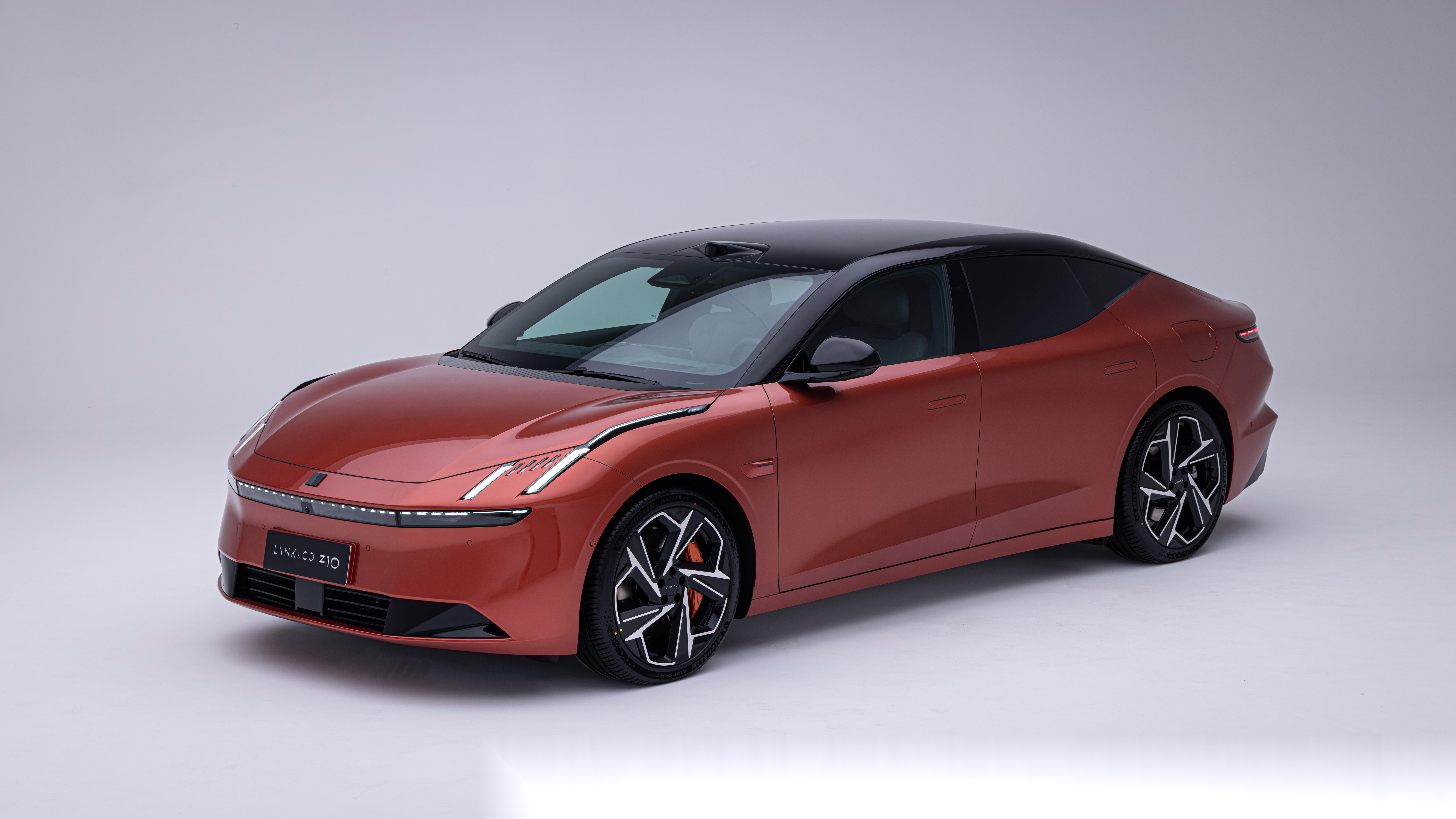 领克首款纯电轿车z10首发亮相,新车将会在7月下