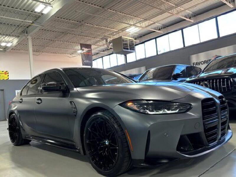 2021 哑光灰 vs 蓝色内饰m3 手动挡 来 9896_宝马m3社区_易车社区