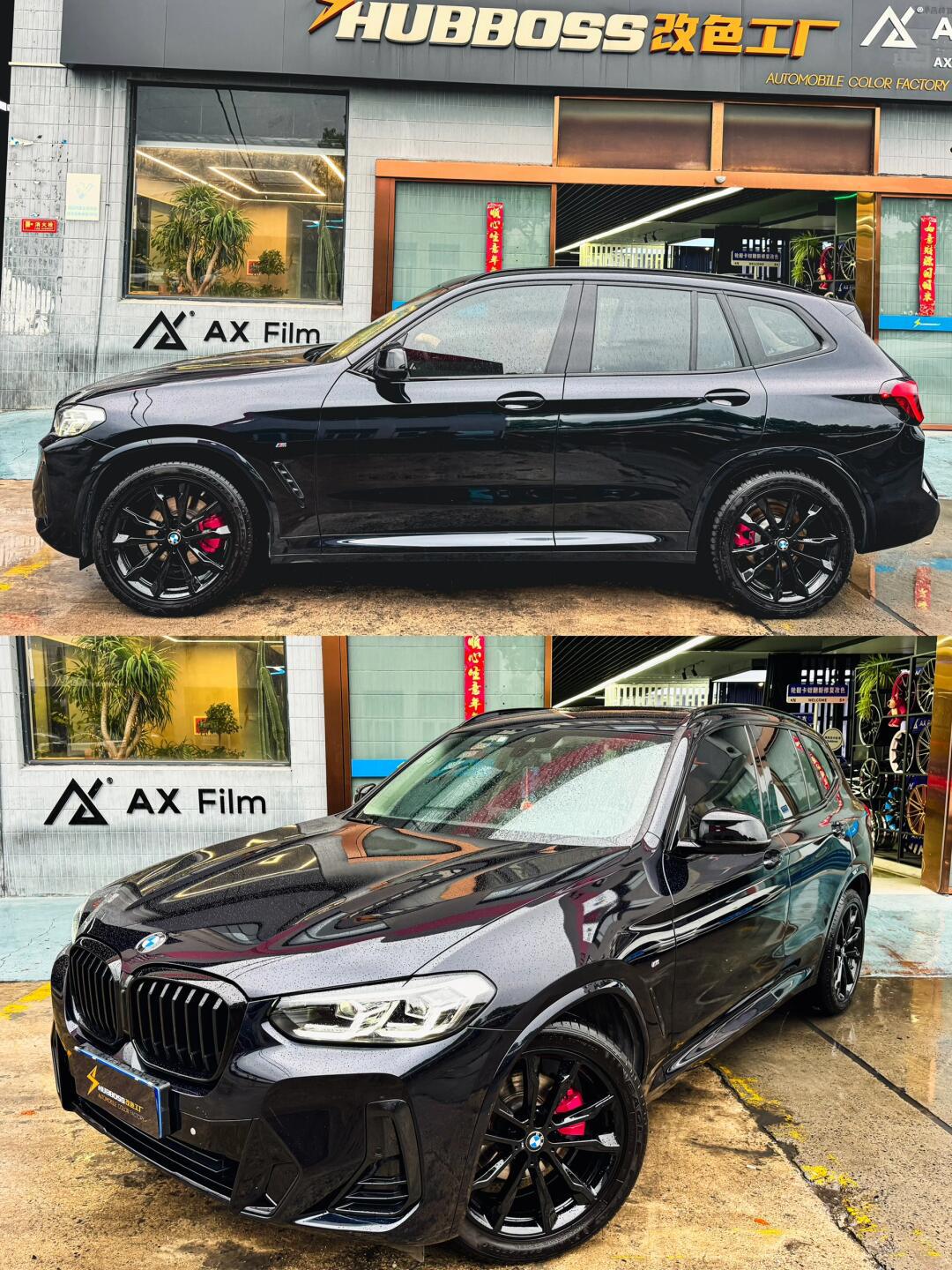 终于贴上隐形车衣了,轮毂卡钳也改色啦