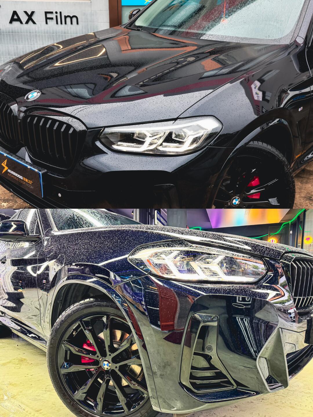 终于贴上隐形车衣了,轮毂卡钳也改色啦