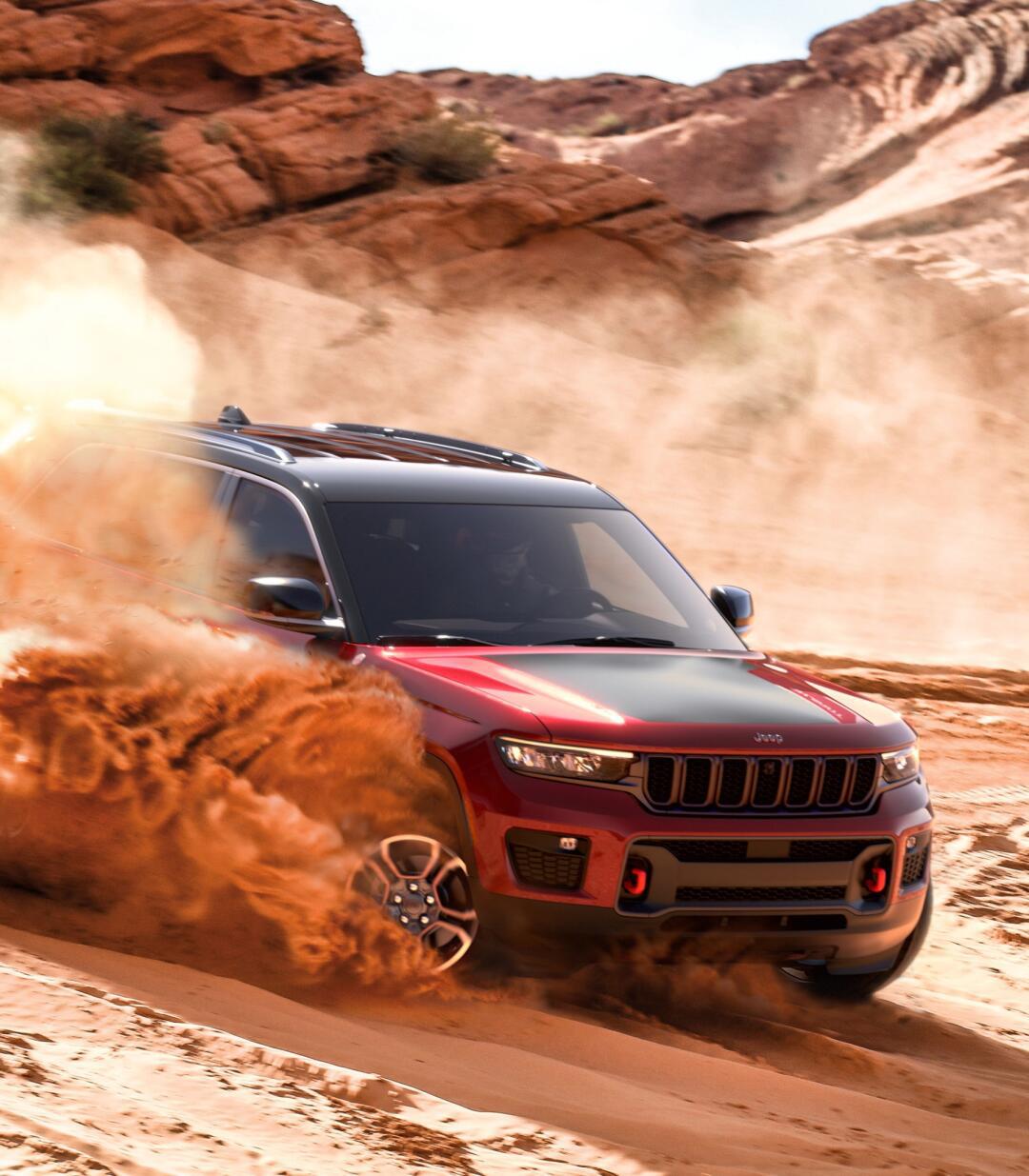 百万级进口豪华越野suv全新大切诺基4xe