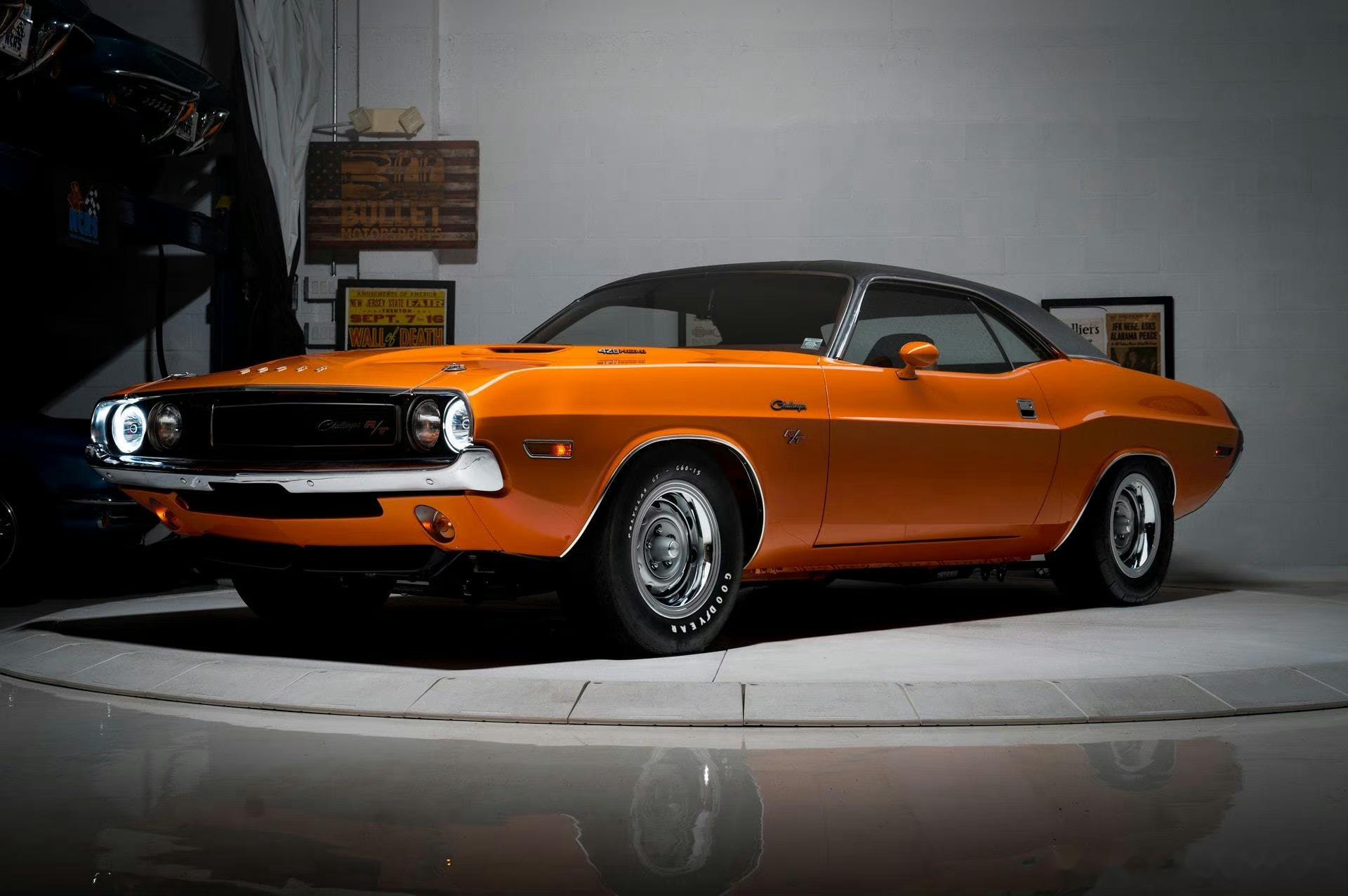 1970年款道奇挑战者 r/t🏁 传说中的426 hemi v8发动机⚙️