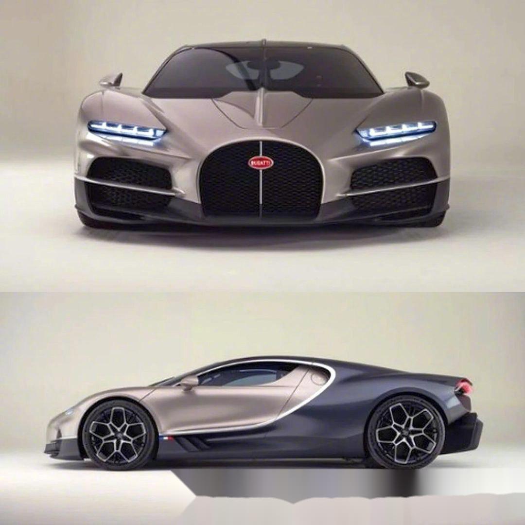 发布会还有5分钟开始～ 泄漏了一张图片 布加迪chiron