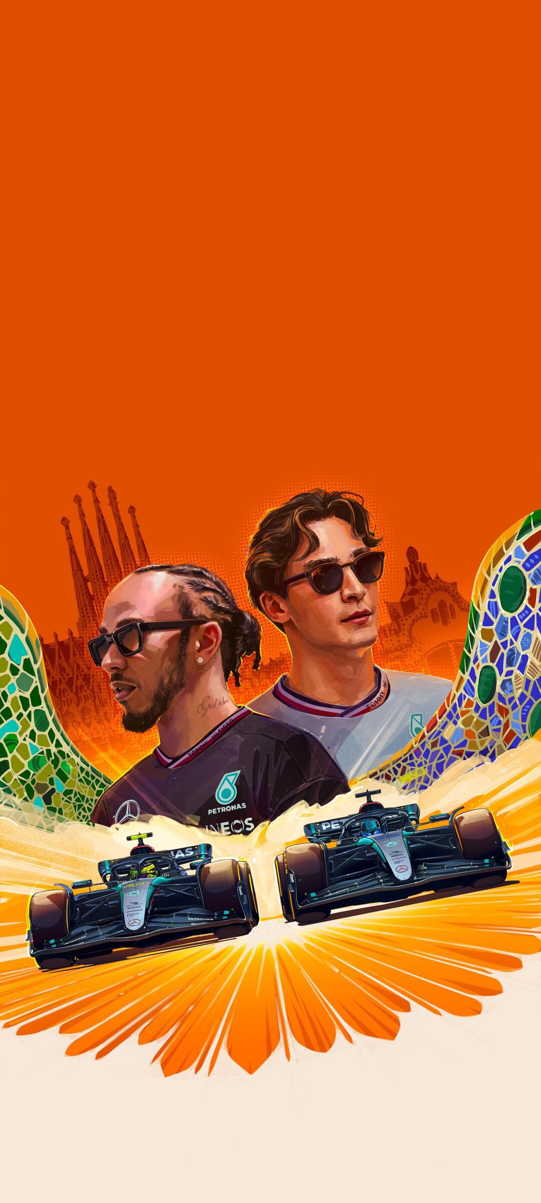 海报 | 2024赛季f1西班牙大奖赛 | 梅赛德斯