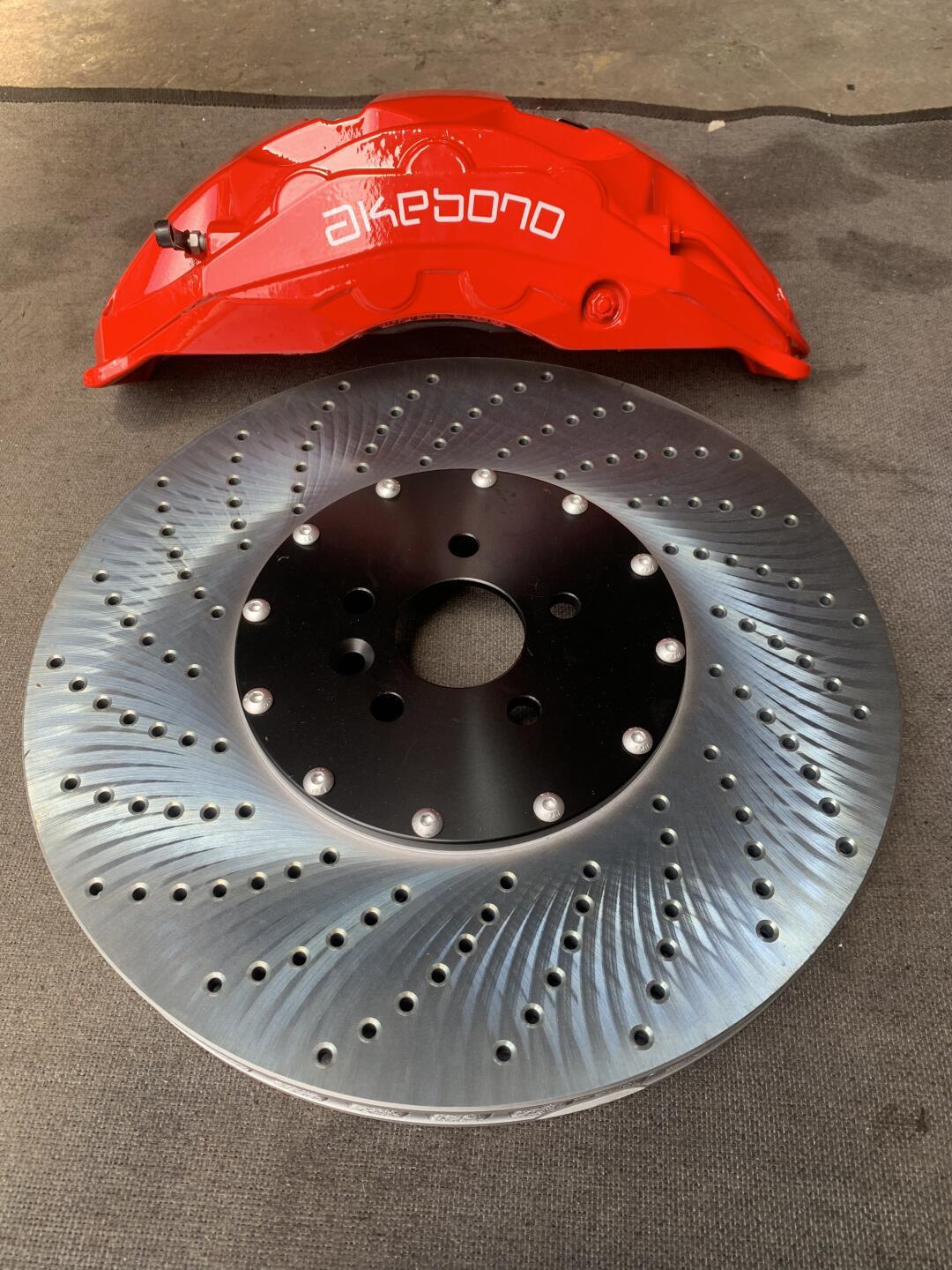 捷豹f- pace升级阿基波罗10活塞卡钳