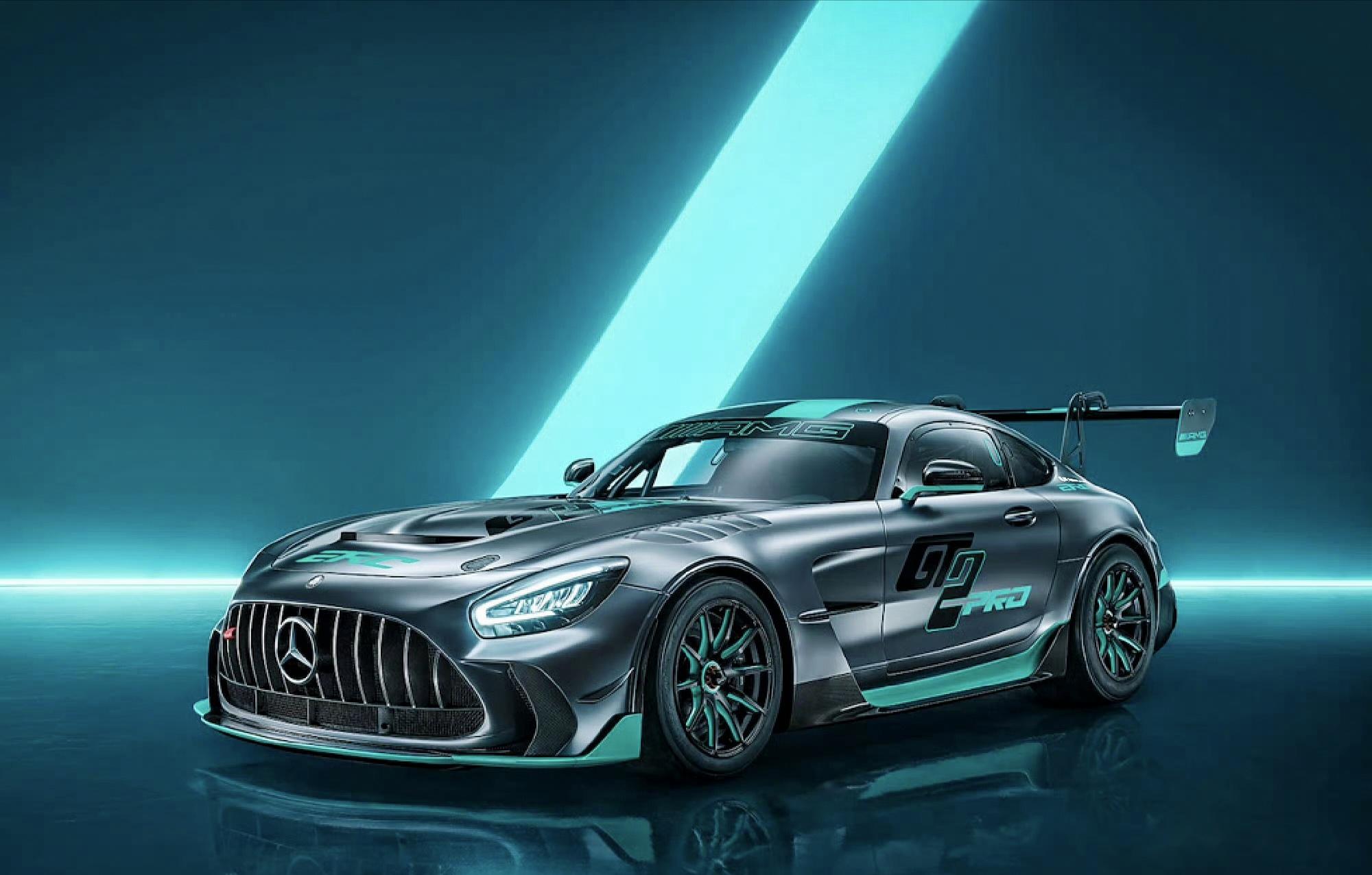 90限量 20 台的梅赛德斯 amg gt2 pro 赛车特别版官图来咯! 整车