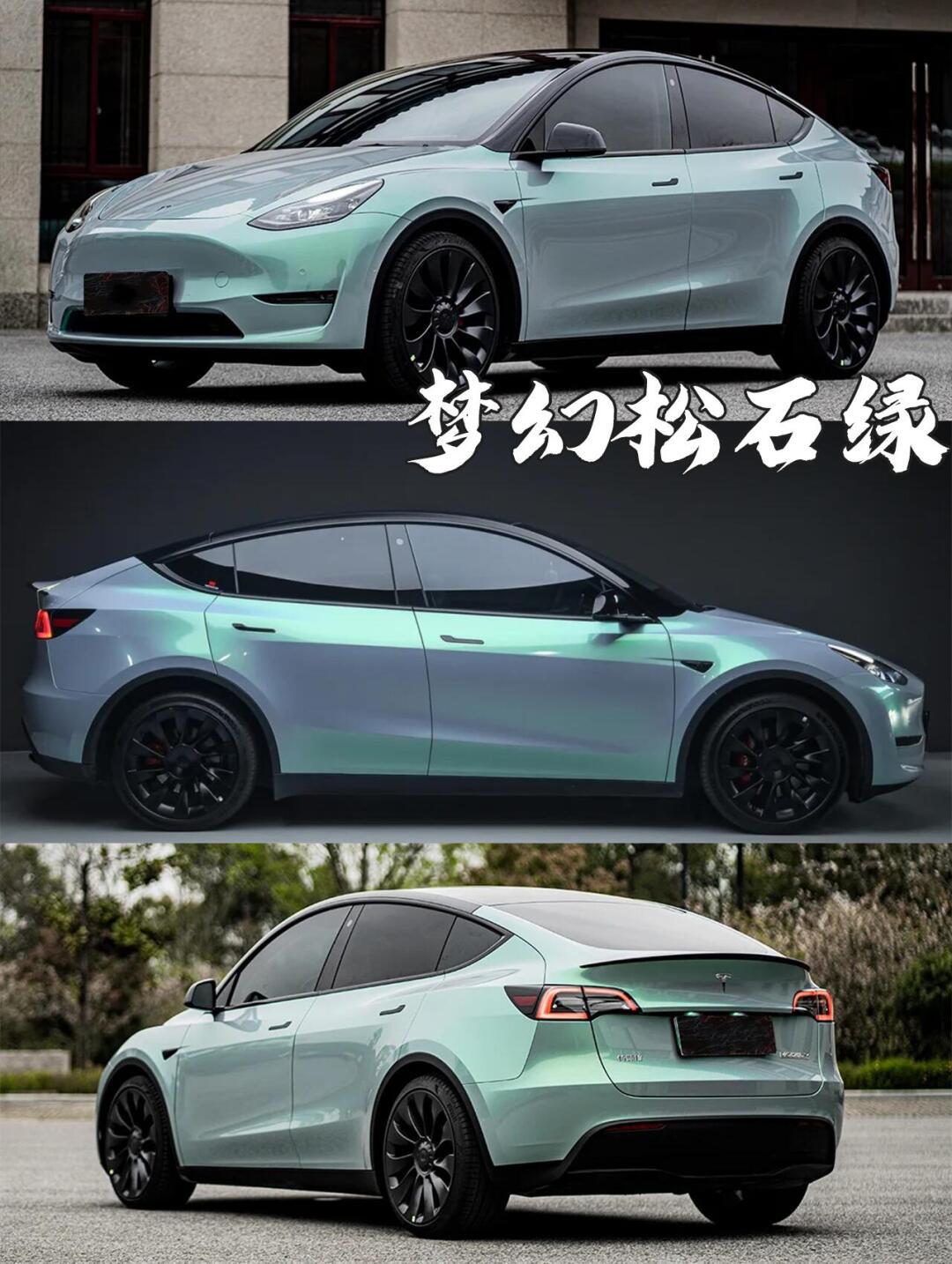 色彩魔法-特斯拉的梦幻改色95||哈喽~大家好_汽车杂谈社区_易车社区