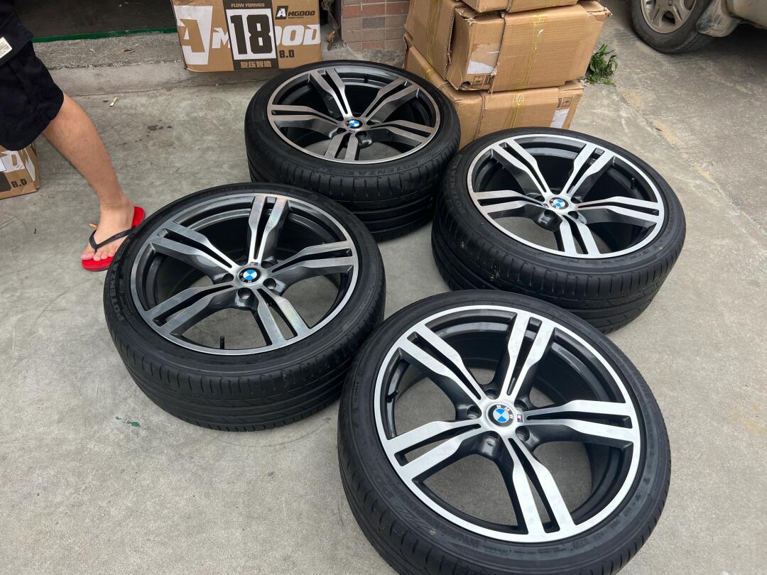 20寸宝马7系轮毂带胎一套
