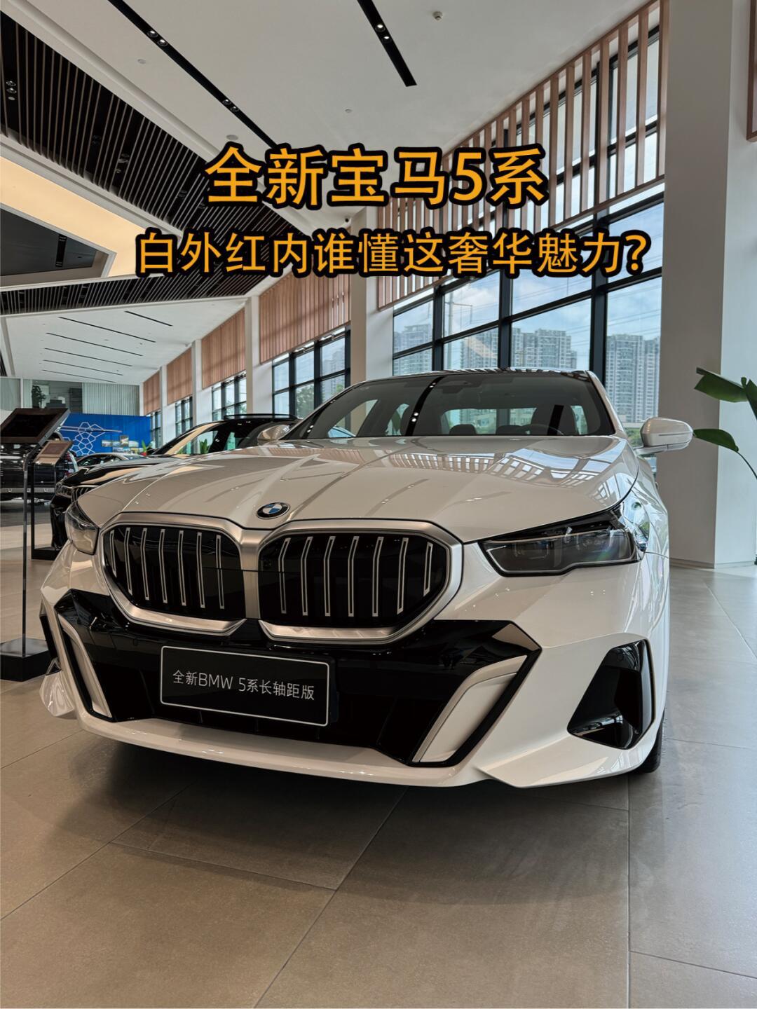 谁懂啊?宝马5系白外红内,绝顶香饽饽!