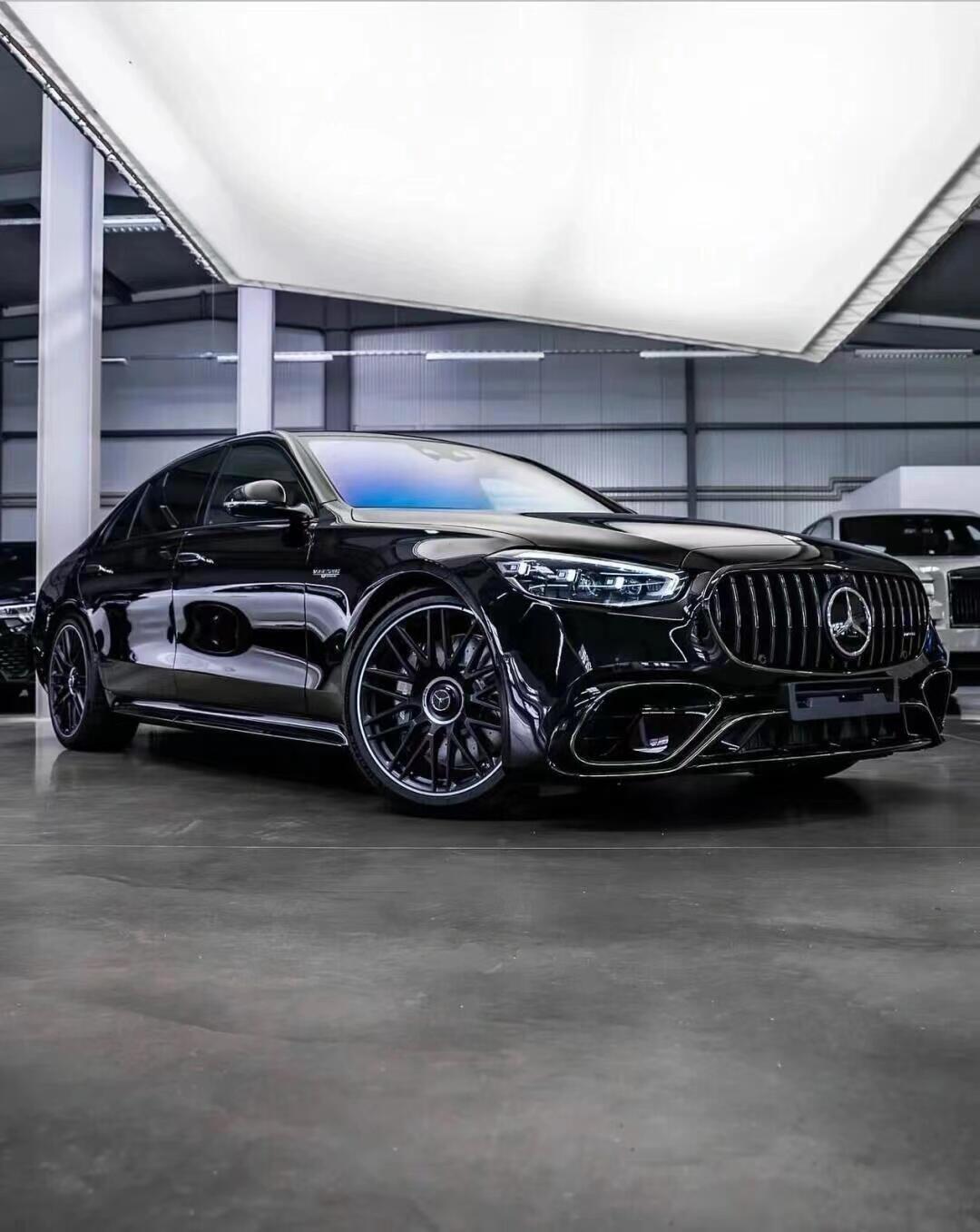 奔驰s级 amg-s63原装21寸轮毂颜值太吸睛