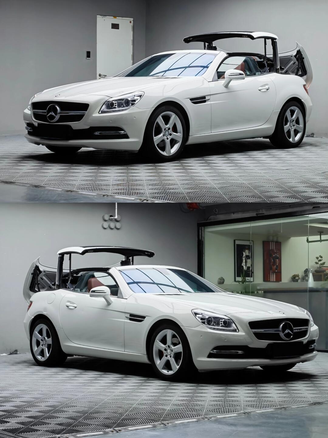 感受清风明月,2051年 奔驰 slk 200 敞篷车