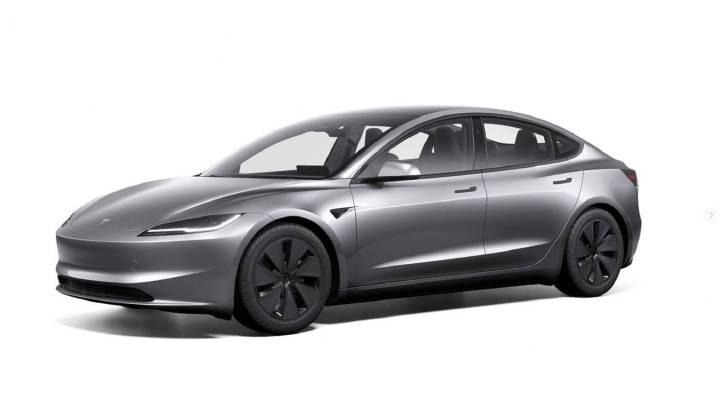 刚在特斯拉官网看到了 model 3 上线了一款全新车漆,名字叫"快银"