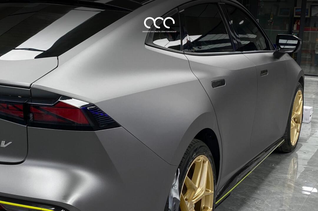 广饶汽车贴膜 改色膜漫彩案例