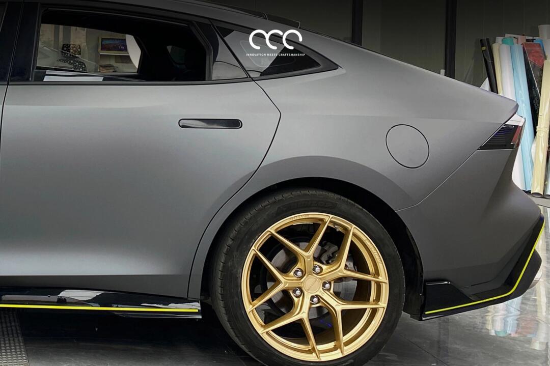 广饶汽车贴膜 改色膜漫彩案例