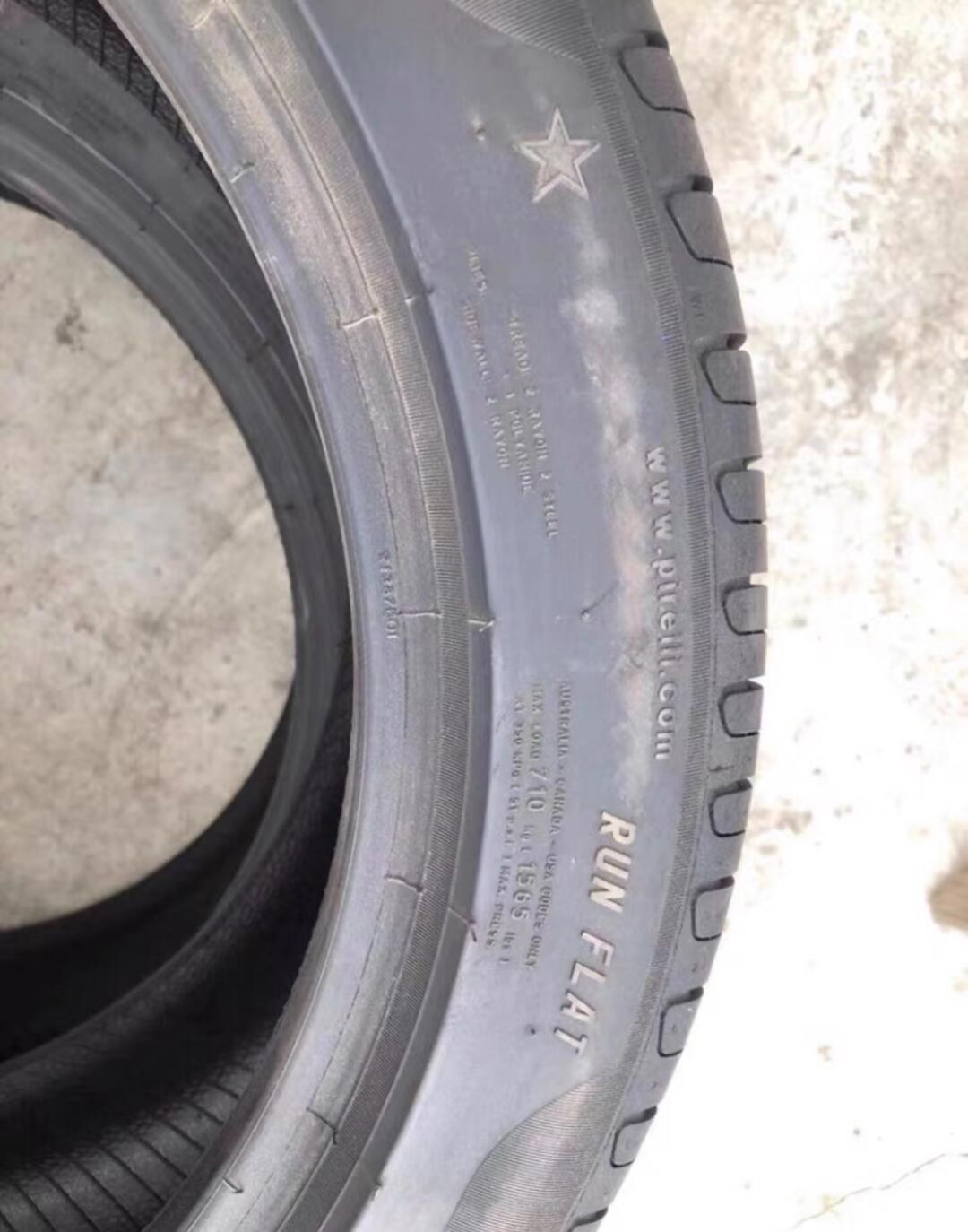 宝马5系18寸原装精品拆车轮胎