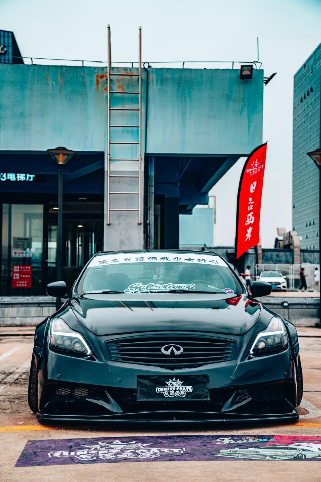 英菲尼迪g37s,pandem宽体,狂野的jdm,沃德十佳发动机,300多匹自然