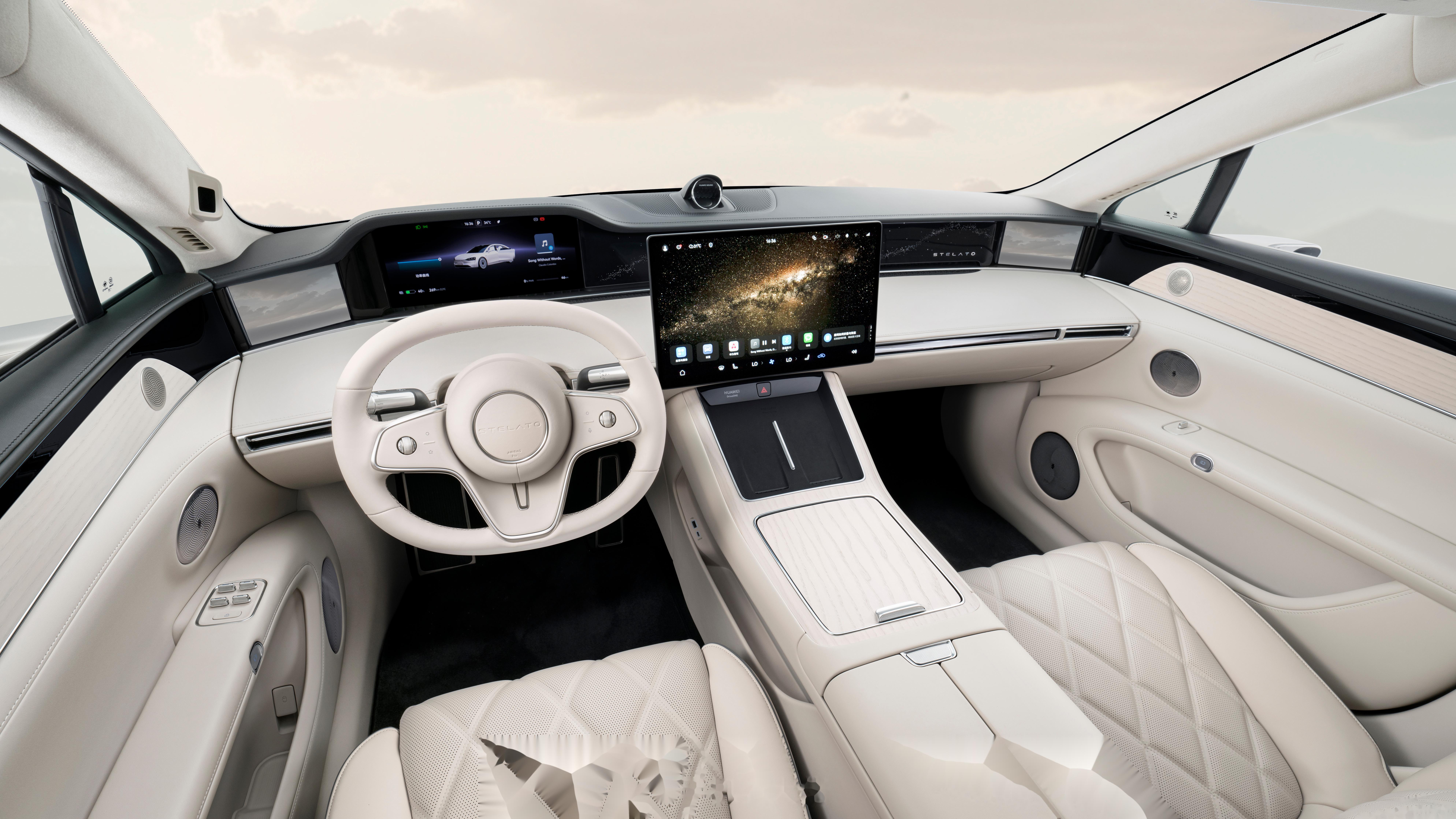 极致奢华的内饰材质,还有顶级领先的_享界s9社区_易车社区