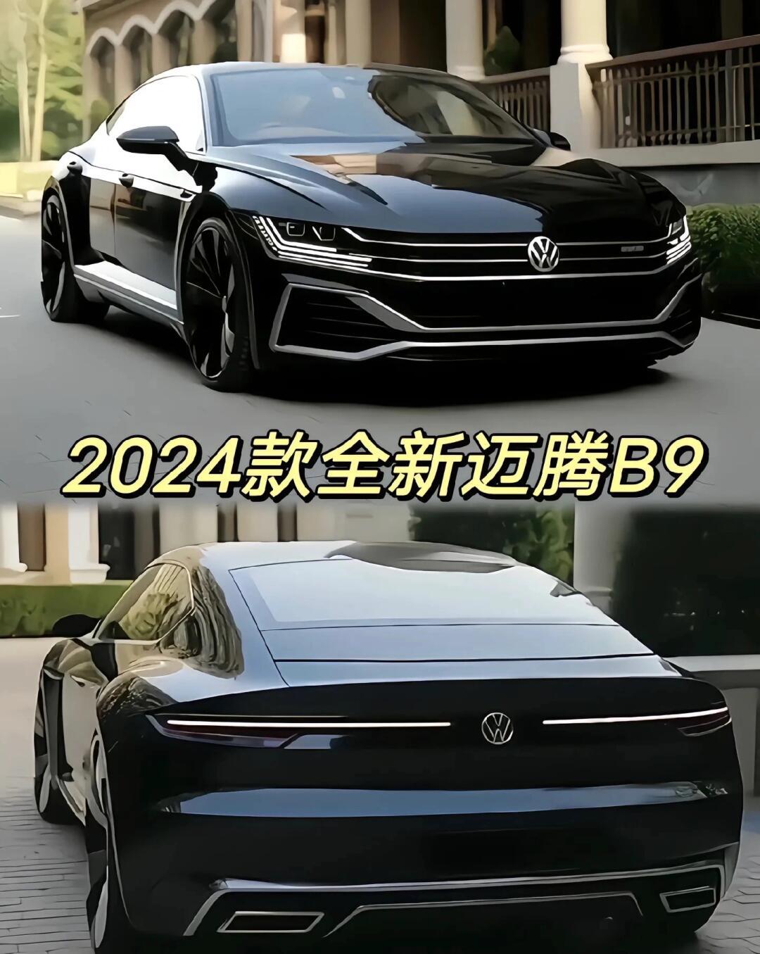 2022款迈腾b9谍照图片