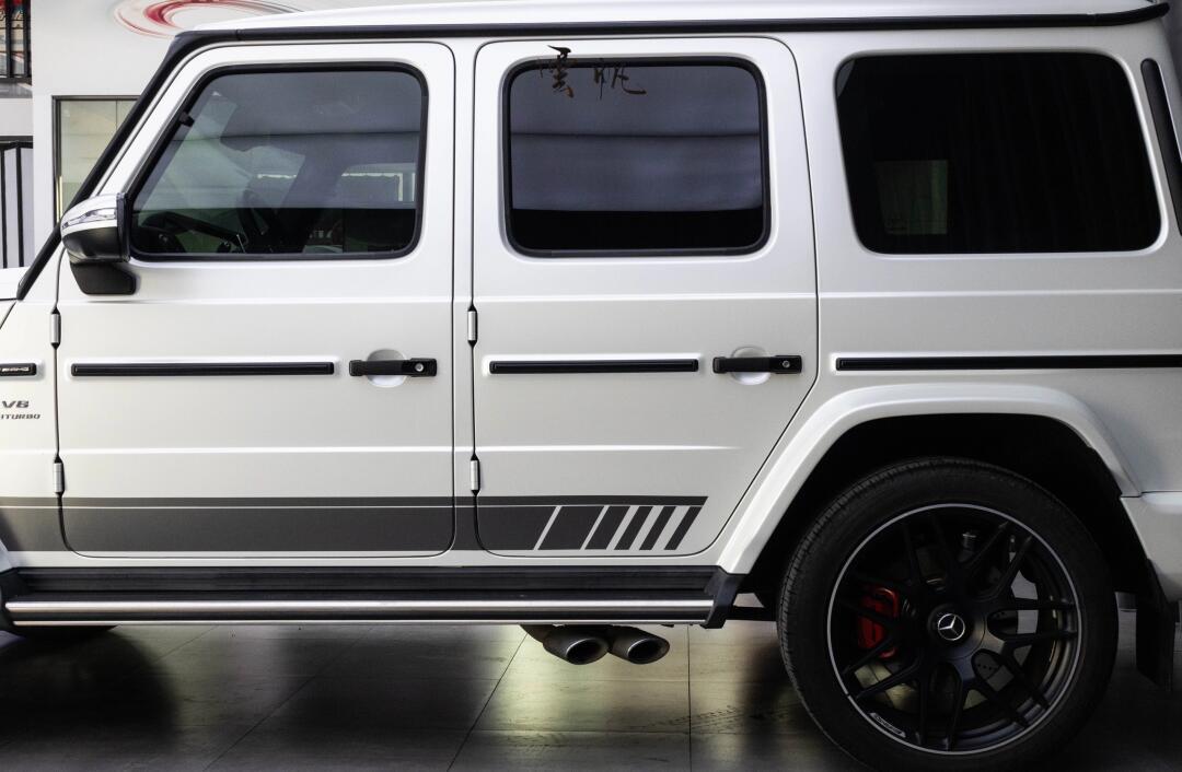 奔驰大g陶瓷珍珠白,高贵典雅又可爱!