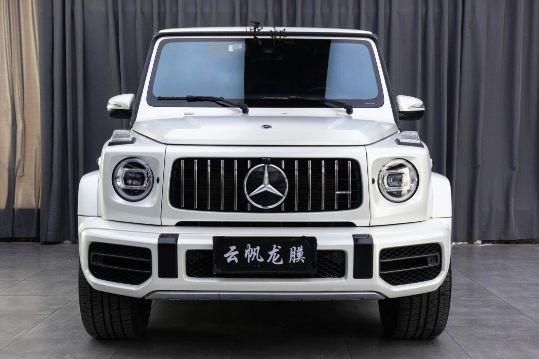 奔驰大g陶瓷珍珠白,高贵典雅又可爱!