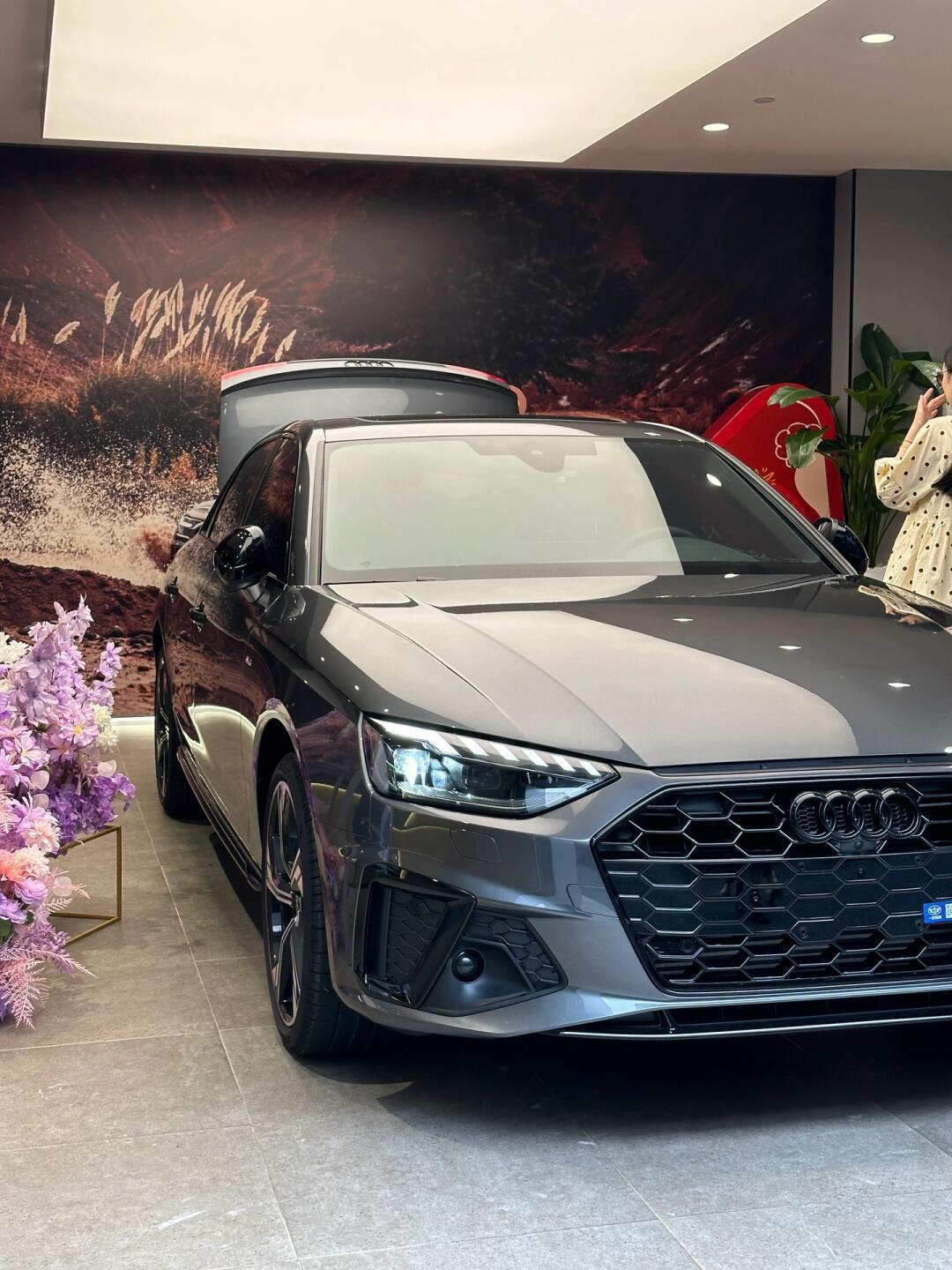 提车仪式|奥迪天云灰yyds!