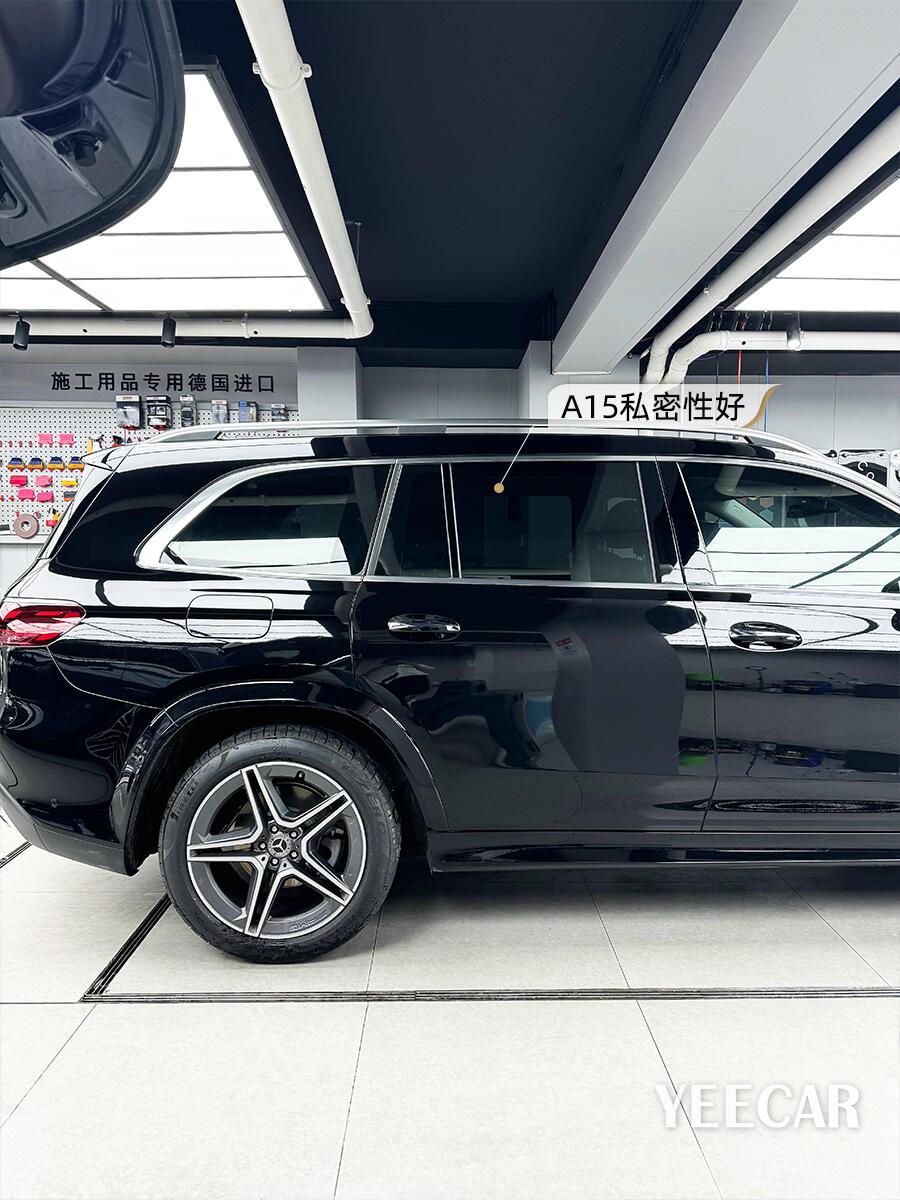 夏天汽车贴膜隔热吗?看奔驰gls450贴膜效果