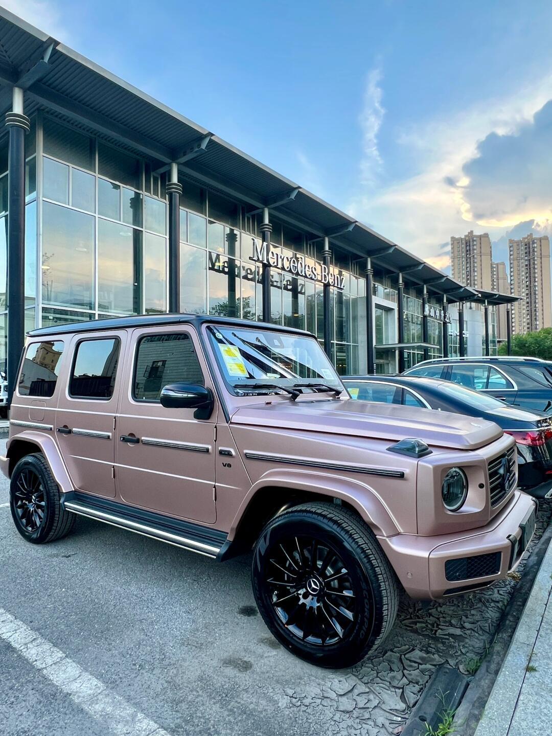 佛山首台g级越野车璀璨传奇特别版到店啦_奔驰c级 amg社区_易车社区