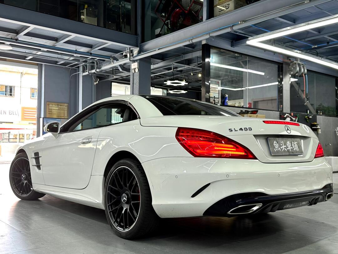 奔驰sl·amg锻造轮毂·卡钳烤漆改色