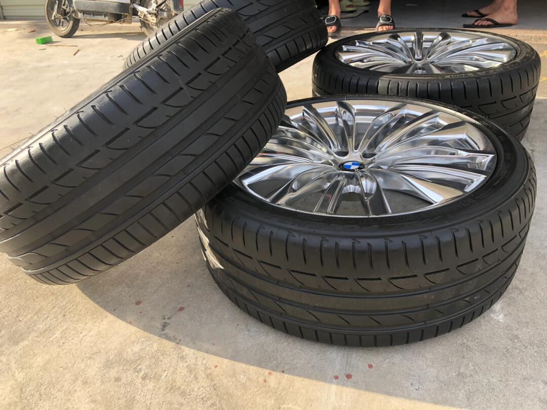 20寸宝马760原厂拆车轮毂轮胎_宝马7系社区_易车社区