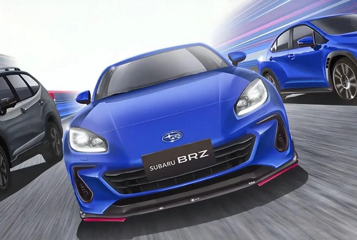 斯巴鲁brz sti sport即将上市! 新车相