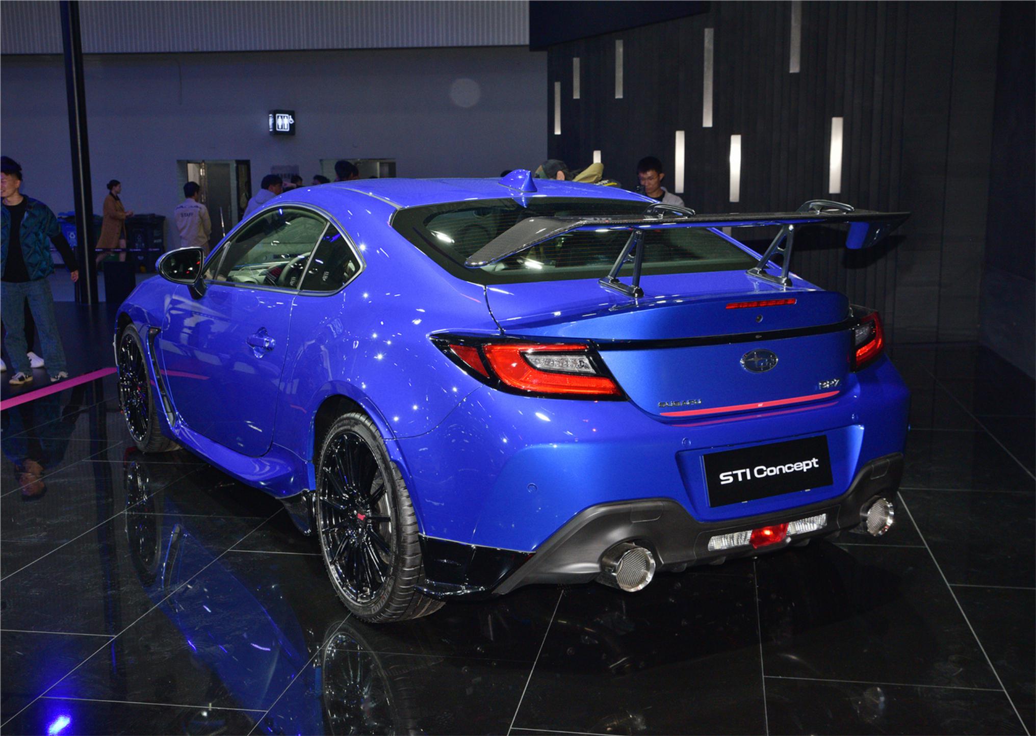 斯巴鲁brz sti sport即将上市! 新车相