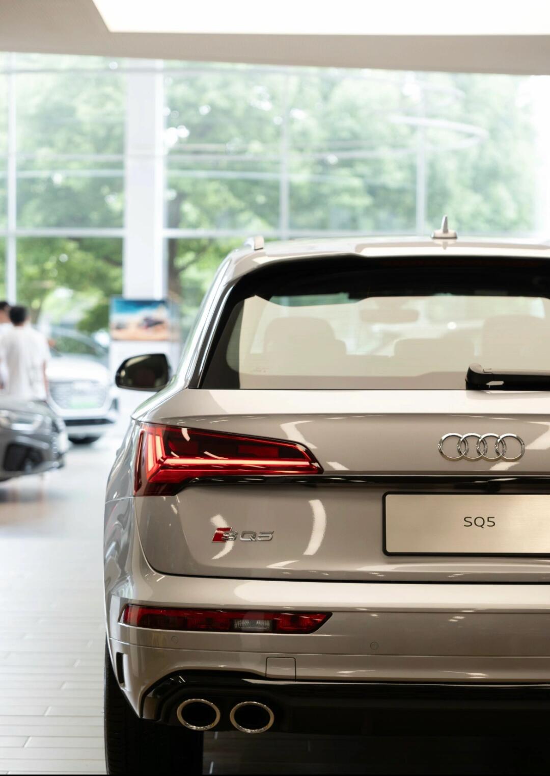 奥迪sq5 花剑银配色你见过?_奥迪a3社区_易车社区