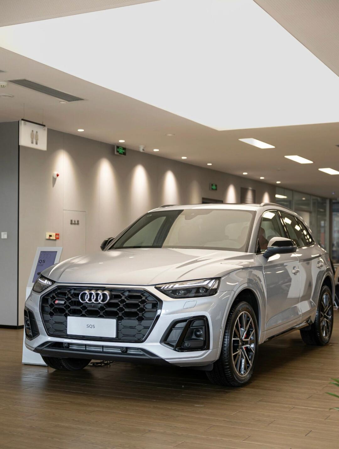 奥迪sq5 花剑银配色你见过?_奥迪a3社区_易车社区