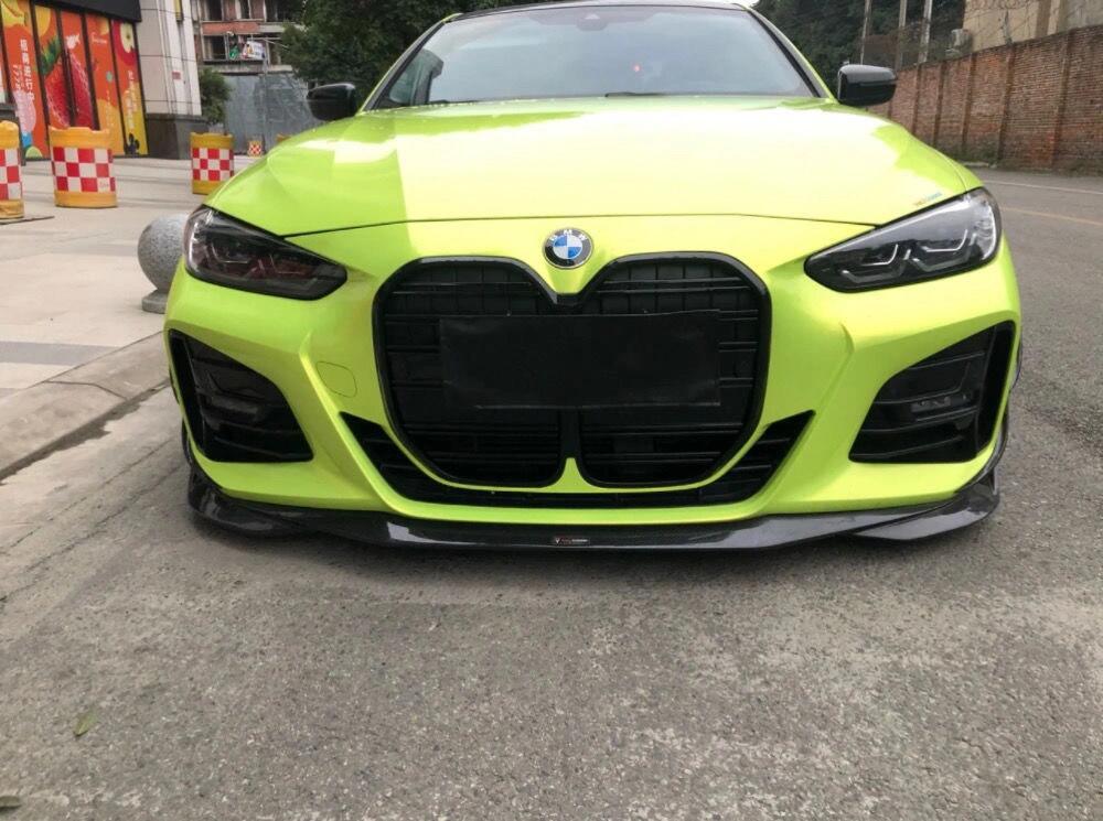 宝马4系改装m4款双线中网无损安装替换式