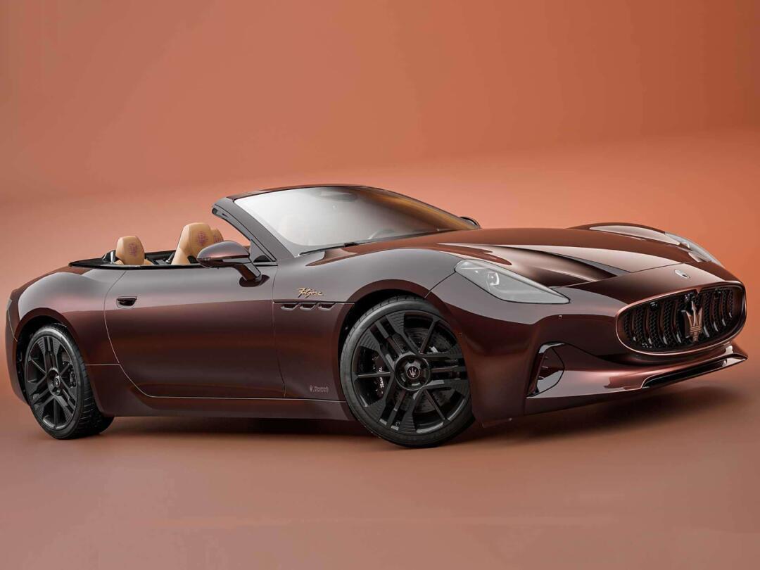 玛莎拉蒂grancabrio纯电敞篷跑车特别版本