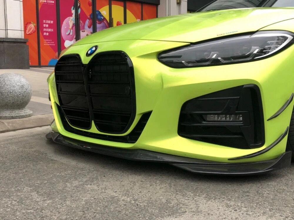 宝马4系改装m4款双线中网无损安装替换式