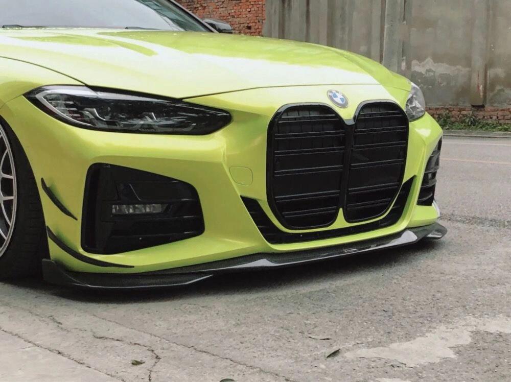 宝马4系改装m4款双线中网无损安装替换式