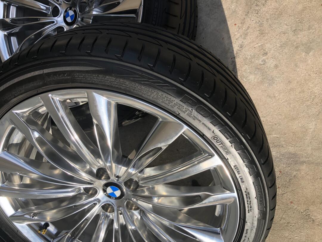 20寸宝马760原厂拆车轮毂轮胎_宝马7系社区_易车社区