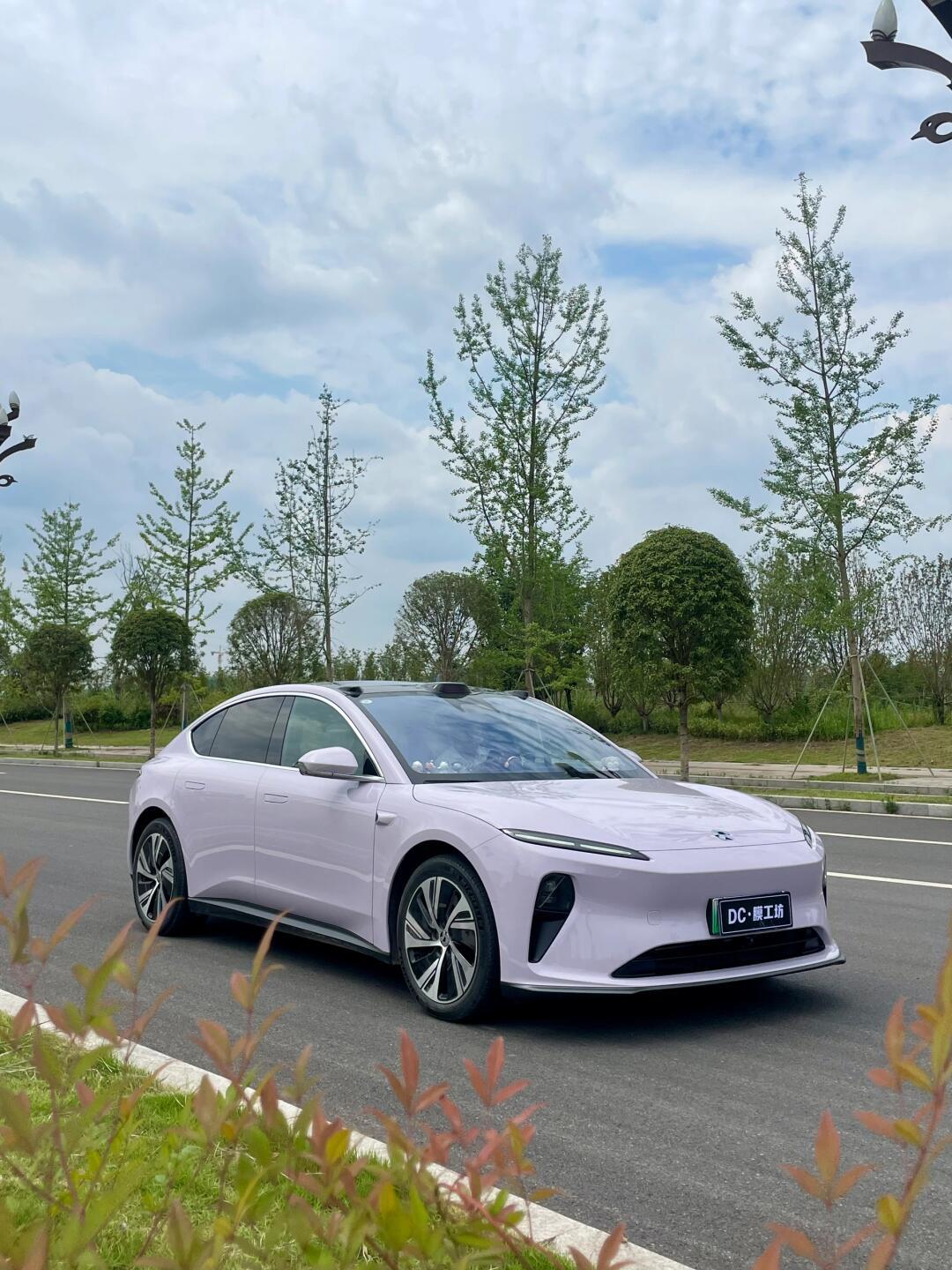 07|蔚来et596|axfiim 改色膜星黛紫