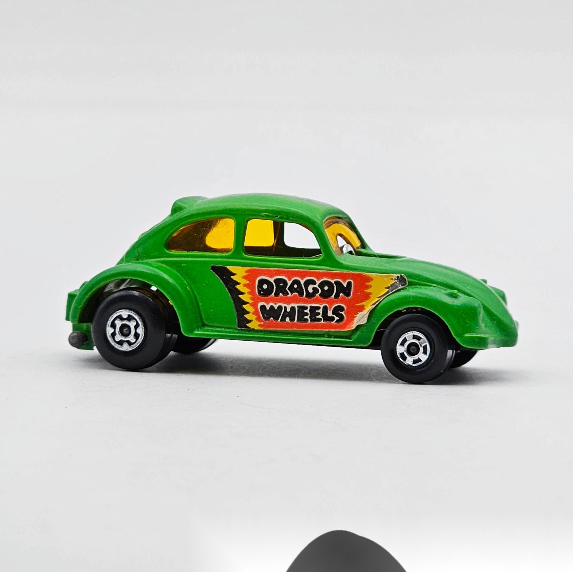 798 火柴盒|dragon wheels(大众甲壳虫直线赛车) 车身可以抬起