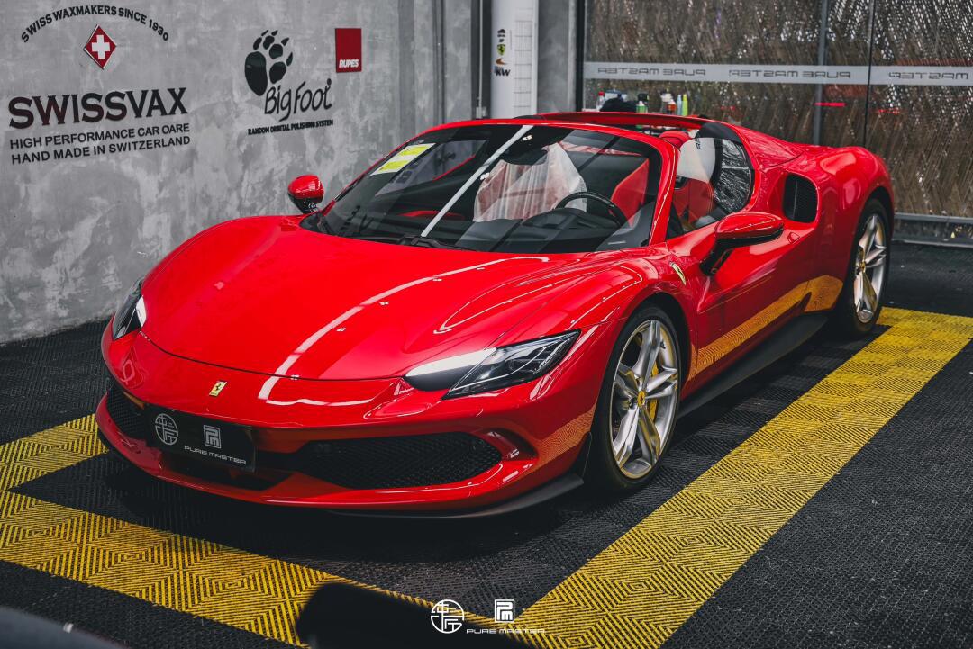 第20台法拉利296车衣完工